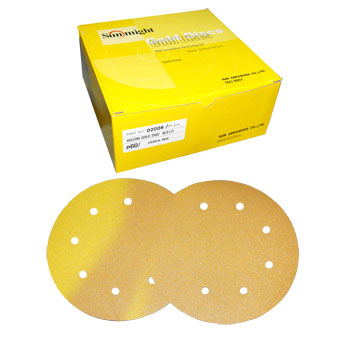 SUNMIGHT PAPER DISC VELCRO 203MM 8H 120G - 502008 